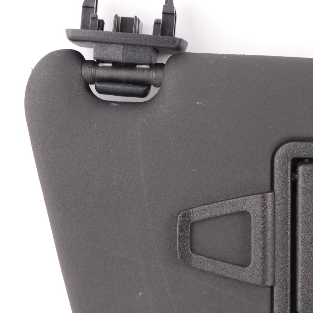 Mercedes W204 Sun Visor Cover Trim Panel Right O/S Black - SKU A2048104610-3 - Part number A2048104610