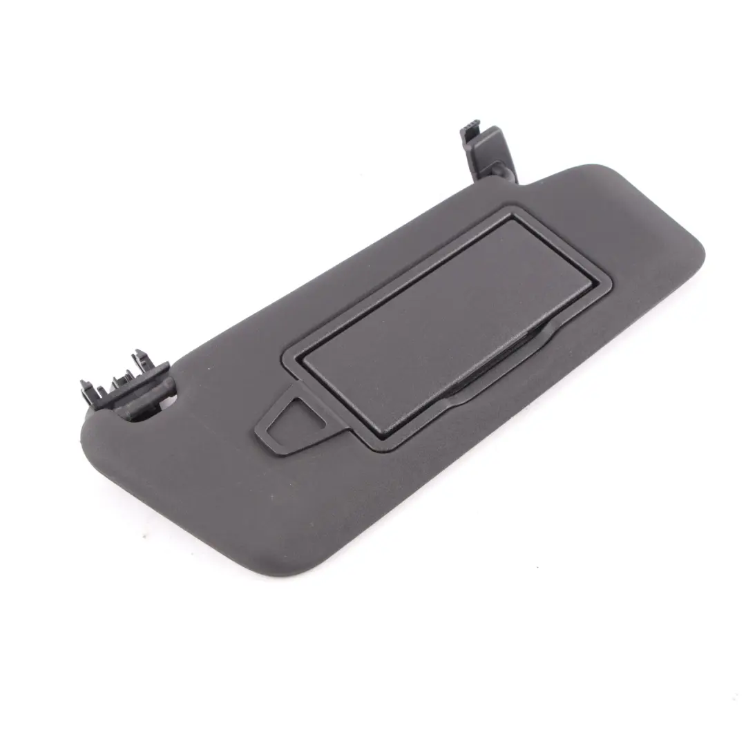 Mercedes W204 Sun Visor Cover Trim Panel Right O/S Black - SKU A2048104610-3 - Part number A2048104610