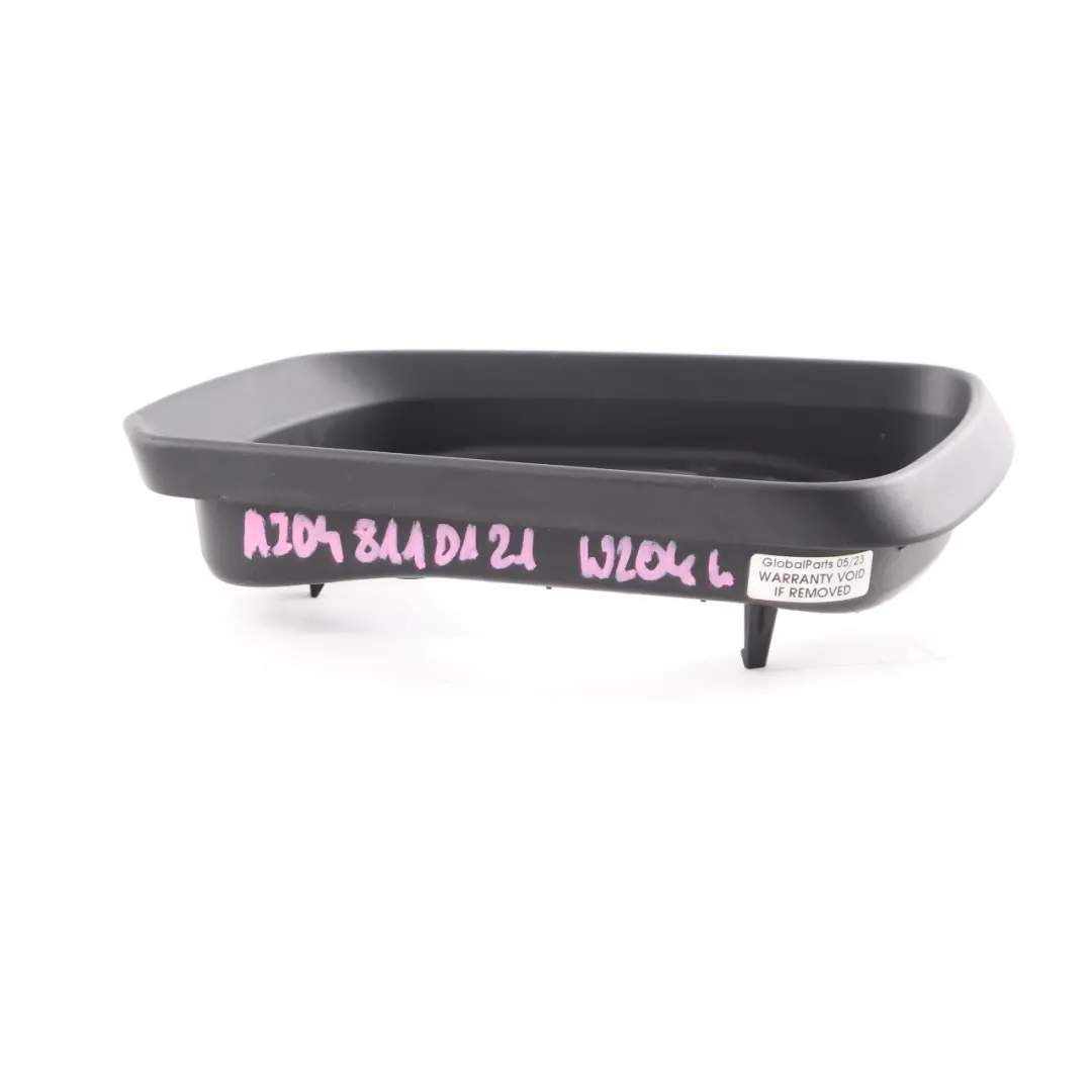 Mercedes W204 Wing Mirror Frame Base Cover Trim Left Door N/S - SKU A2048110121 - Part number A2048110121