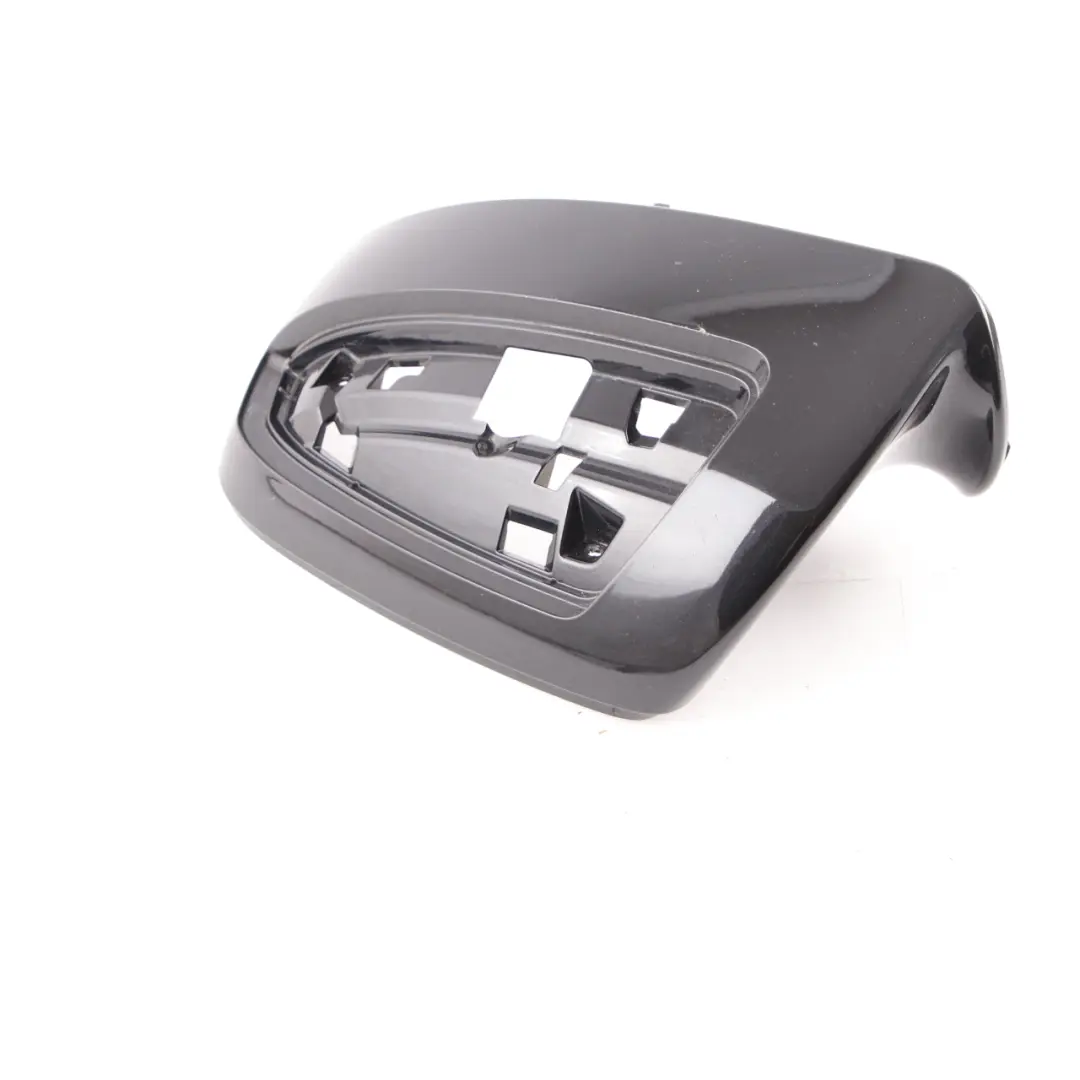 Mercedes W204 Wing Mirror Cover Cap Casing Left N/S Obsidian Black Metallic 197 - SKU A2048110907-OB - Part number A2048110907