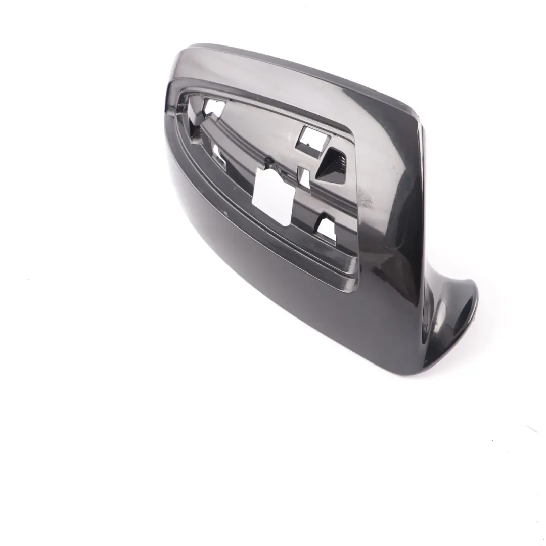 Wing Mirror Cover Right O/S Cap Casing Obsidian Black Metallic 197 to Mercedes W204 with Part number A2048111007 Mercedes W204 Wing Mirror Cover Right O/S Cap Casing Obsidian Black Metallic 197 - SKU A2048111007-OB - Part number A2048111007