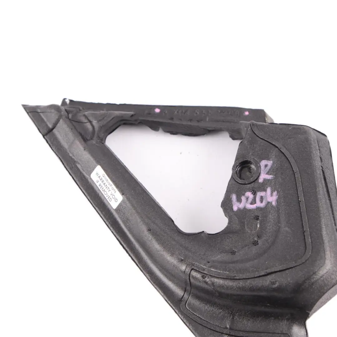 Seal Wing Mirror Trim Insulation Right O/S Triangle to Mercedes W204 with Part number A2048111298 Mercedes W204 Seal Wing Mirror Trim Insulation Right O/S Triangle - SKU A2048111298 - Part number A2048111298