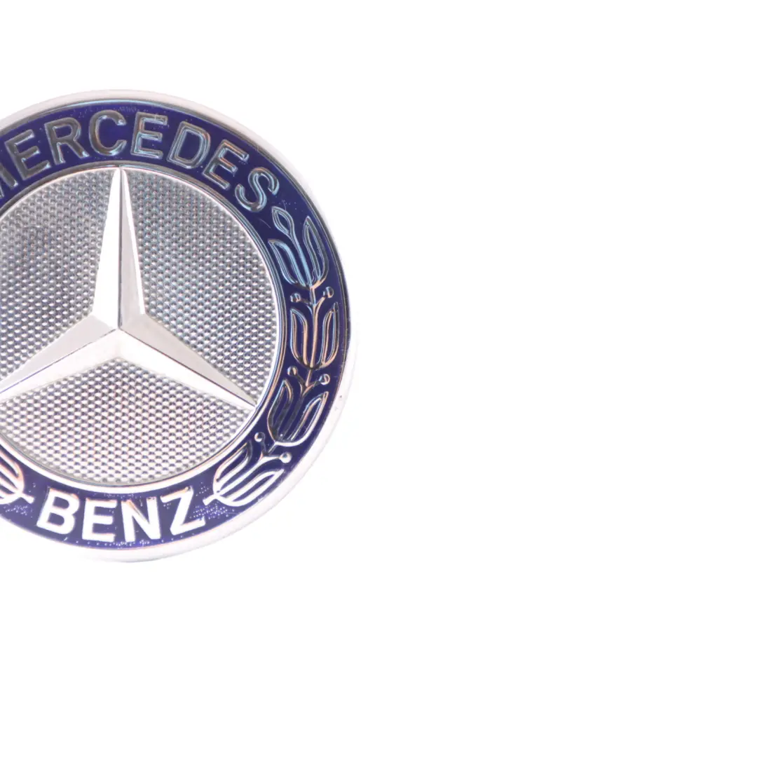 Mercedes W204 Badge avant emblème logo capot noir - SKU A2048170616-2 - Numéro de pièce A2048170616