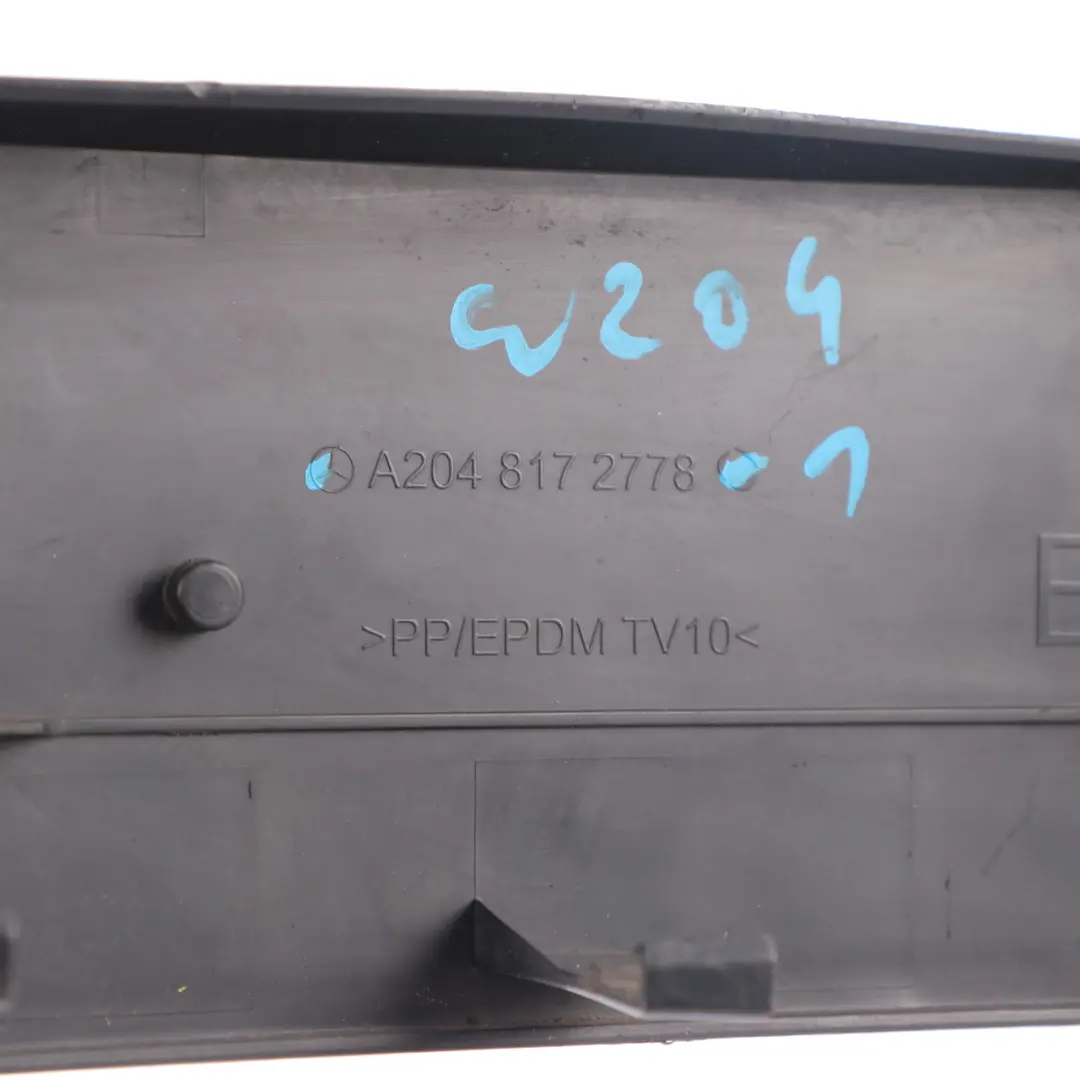 Mercedes W204 Front Bumper License Number Plate Holder Mounting - SKU A2048172778-1 - Part number A2048172778