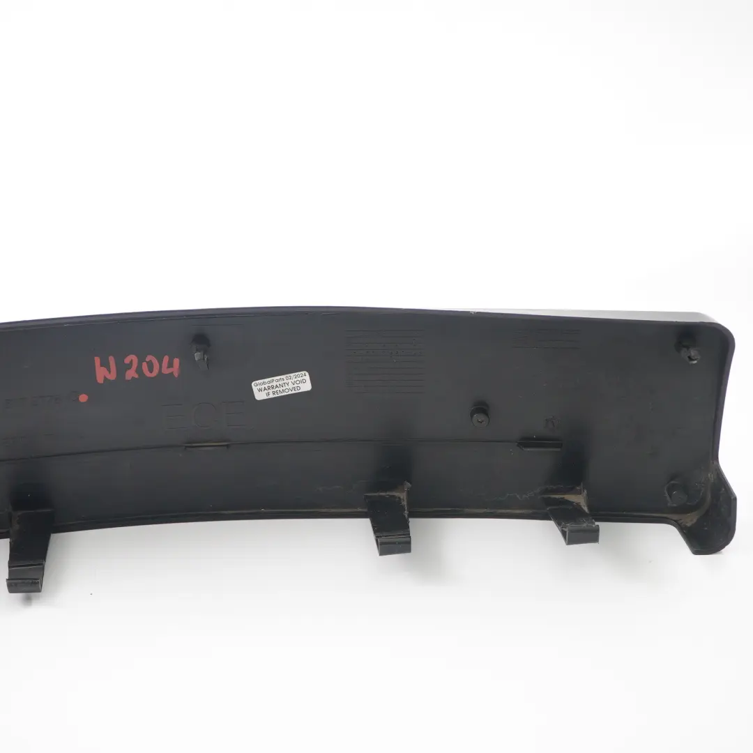 Mercedes W204 Front Bumper License Number Plate Holder Mounting - SKU A2048172778 - Part number A2048172778