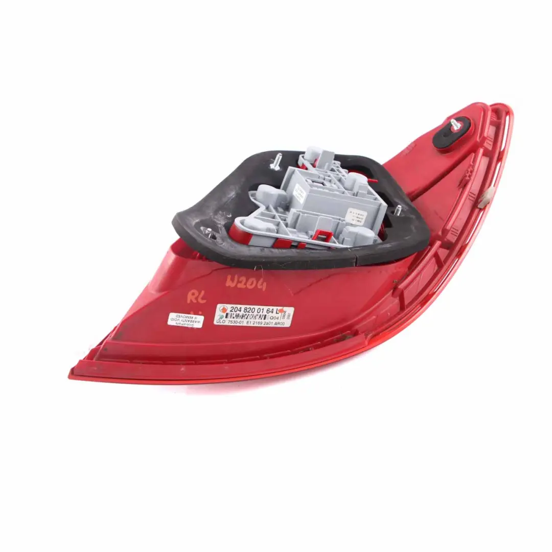 Light Mercedes W204 Left N/S Tail Lamp Side Panel to Rear with Part number A2048200164 Rear Light Mercedes W204 Left N/S Tail Lamp Side Panel - SKU A2048200164 - Part number A2048200164