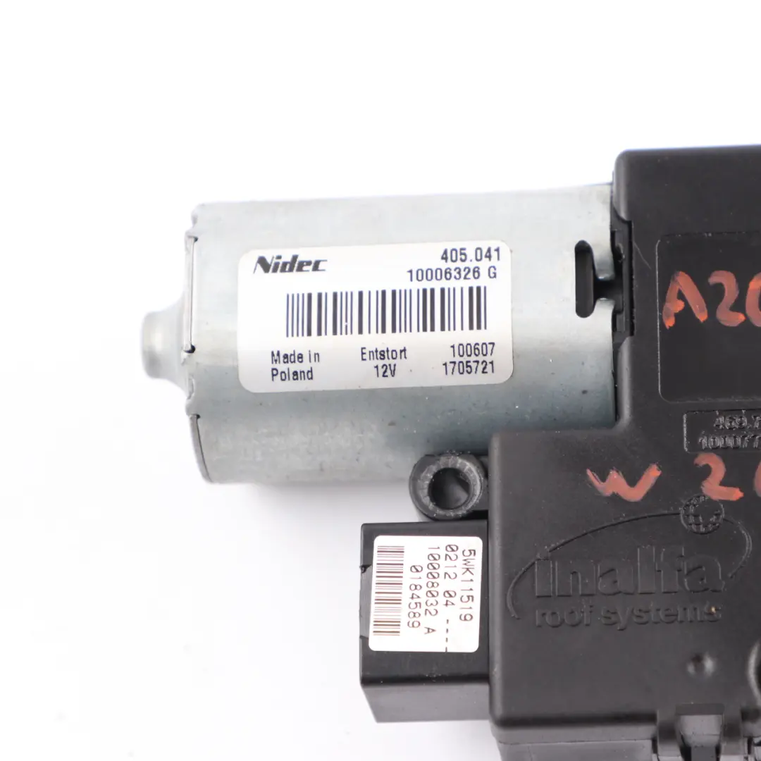 Sunroof Control Unit Motor Sun Roof Actuator to Mercedes W204 with Part number A2048200708 Mercedes W204 Sunroof Control Unit Motor Sun Roof Actuator - SKU A2048200708 - Part number A2048200708