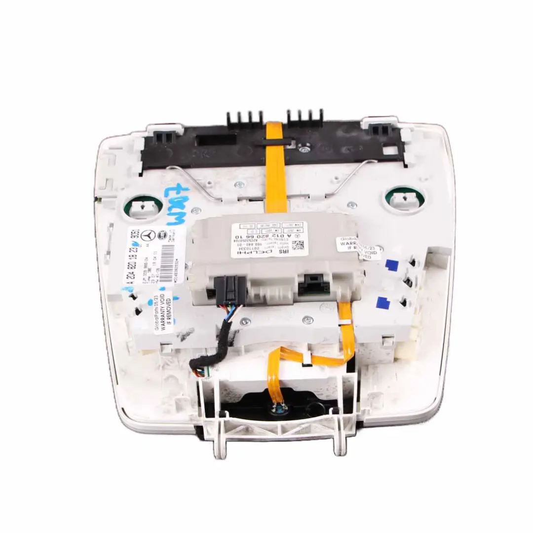 Mercedes W204 W207 Luz de techo Interruptor interior delantero - SKU A2048201823 - Número de pieza A2048201823