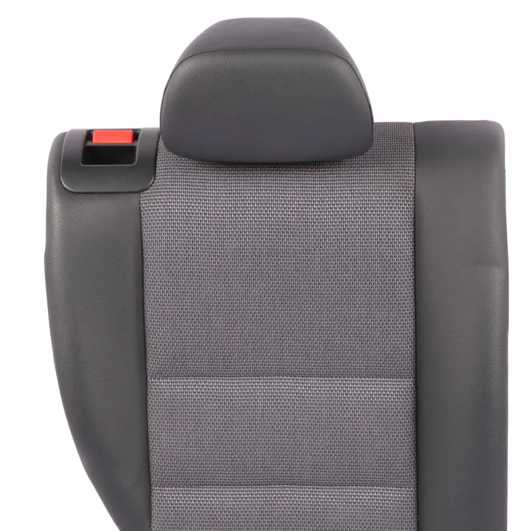 Mercedes S204 Estate Seat Backrest Rear Right O/S Cloth Leather Black Anthracite - SKU A2048202033 - Part number A2048202033