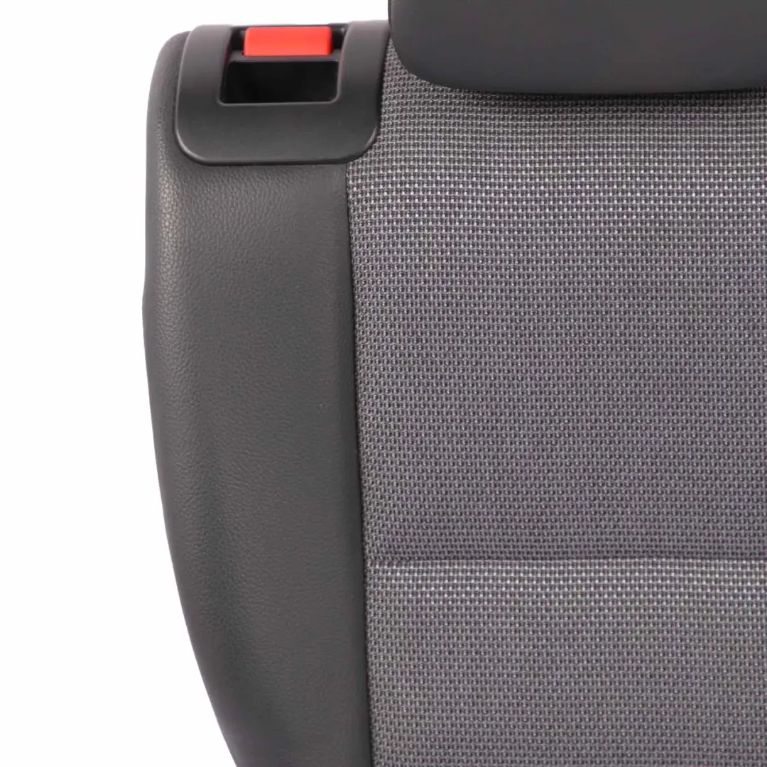 Backrest Rear Right O/S Cloth Leather Black Anthracite to Mercedes S204 Estate Seat with Part number A2048202033 Mercedes S204 Estate Seat Backrest Rear Right O/S Cloth Leather Black Anthracite - SKU A2048202033 - Part number A2048202033