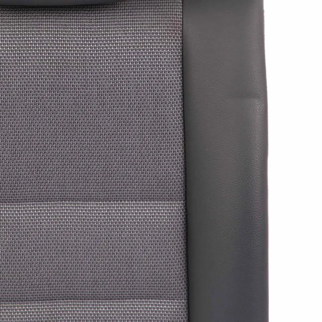 Mercedes S204 Estate Seat Backrest Rear Right O/S Cloth Leather Black Anthracite - SKU A2048202033 - Part number A2048202033