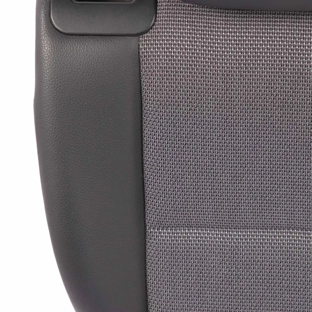 Backrest Rear Right O/S Cloth Leather Black Anthracite to Mercedes S204 Estate Seat with Part number A2048202033 Mercedes S204 Estate Seat Backrest Rear Right O/S Cloth Leather Black Anthracite - SKU A2048202033 - Part number A2048202033