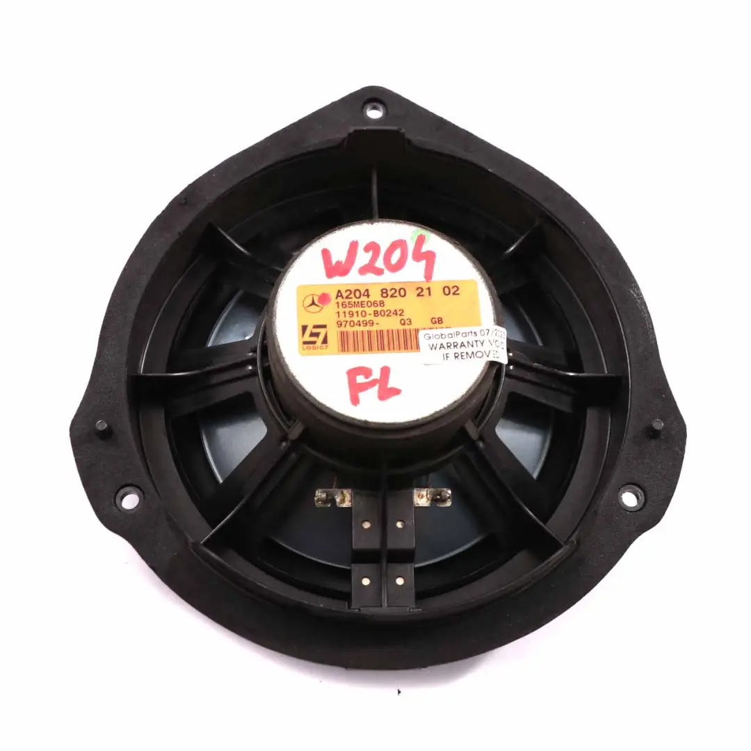 Front Speaker Mercedes W204 W212 Audio Sound Logic7 Left Right N/O/S to with Part number A2048202102 Front Speaker Mercedes W204 W212 Audio Sound Logic7 Left Right N/O/S - SKU A2048202102-1 - Part number A2048202102