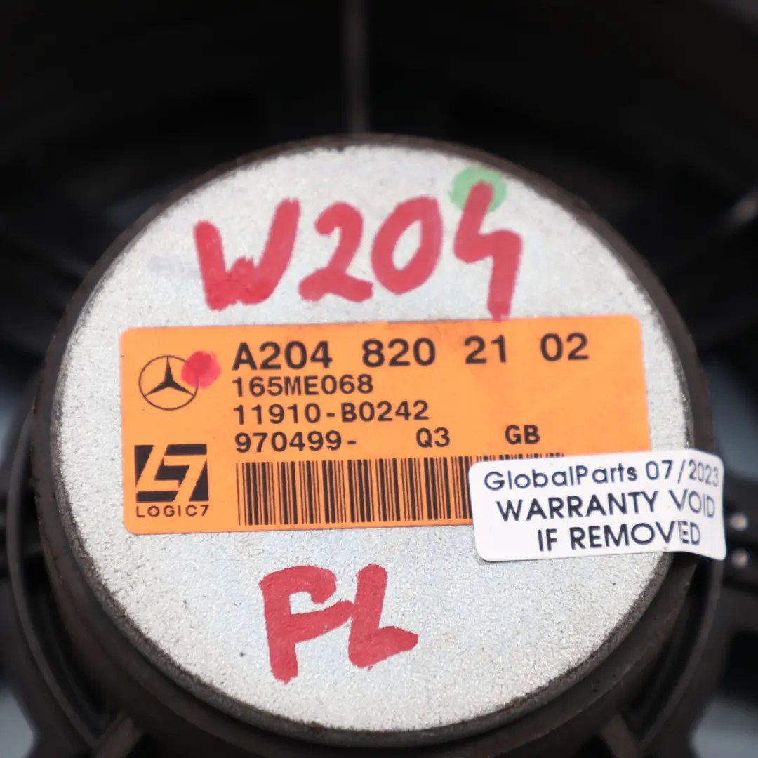  Frontlautsprecher Mercedes W204 W212 Audio Sound Logic7 Links Rechts - SKU A2048202102-1 - Teilenummer A2048202102