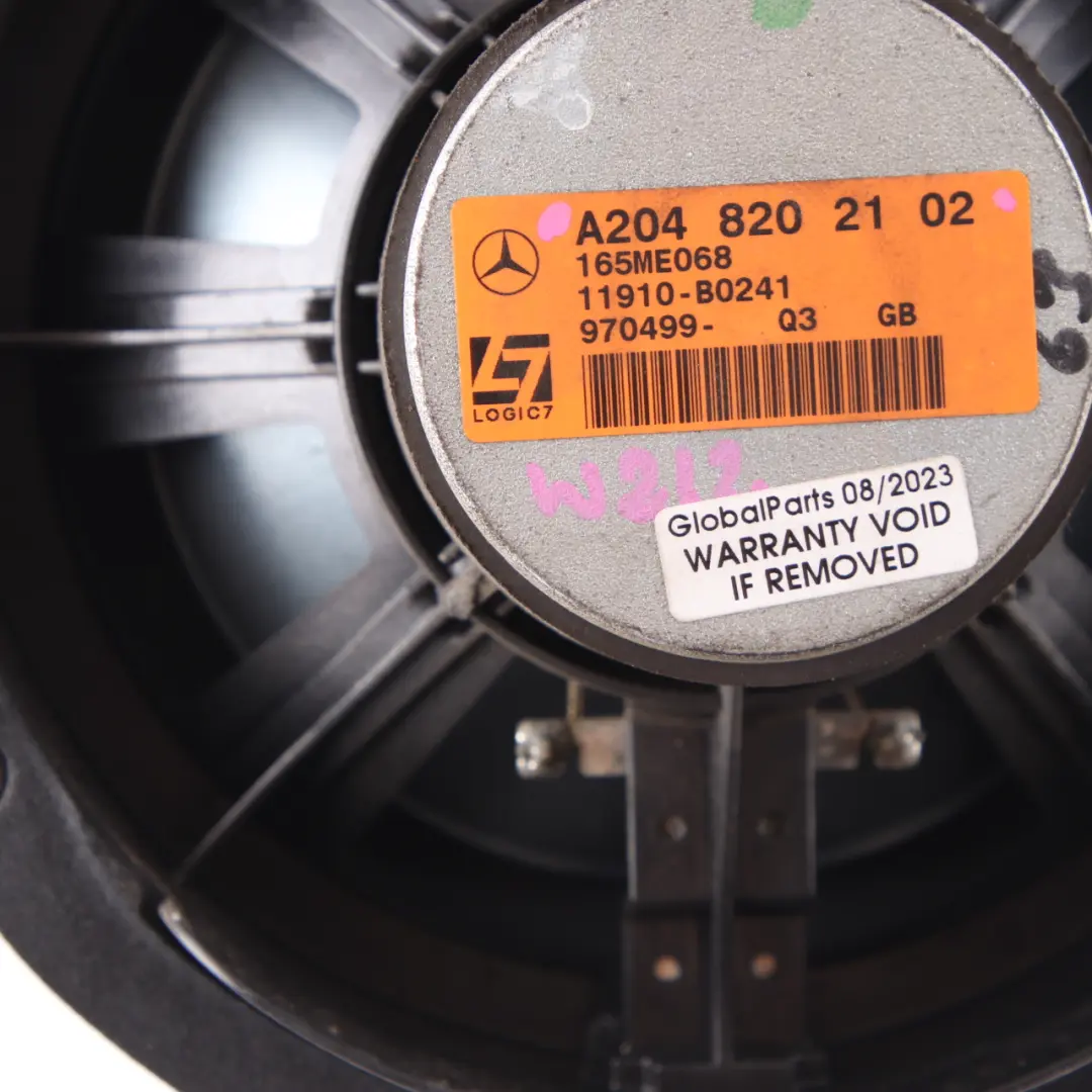 Front Speaker Mercedes W204 W212 Audio Sound Logic7 Left Right to with Part number A2048202102 Front Speaker Mercedes W204 W212 Audio Sound Logic7 Left Right - SKU A2048202102 - Part number A2048202102