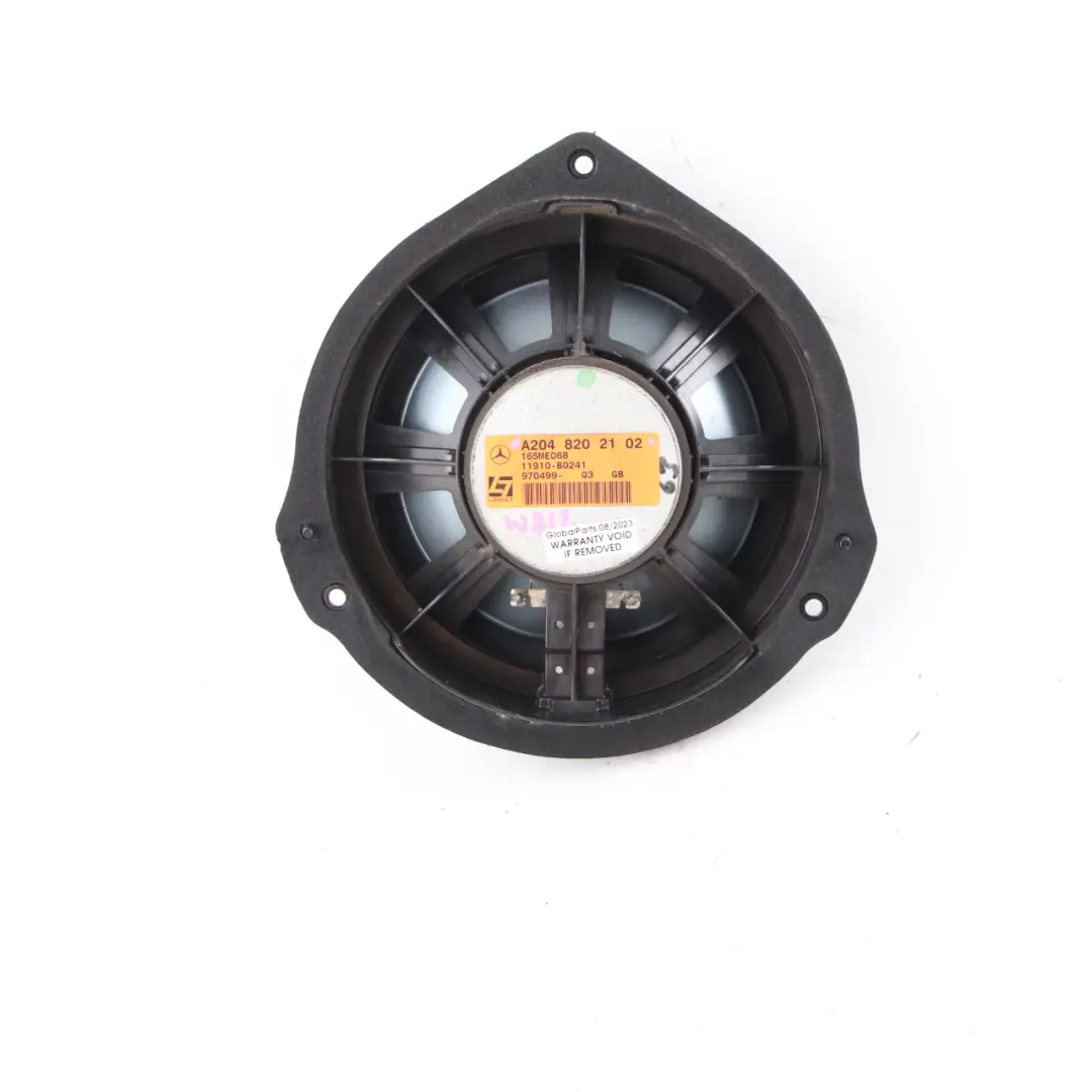  Altavoz Frontal Mercedes W204 W212 Audio Sound Logic7 Izquierda Derecha - SKU A2048202102 - Número de pieza A2048202102