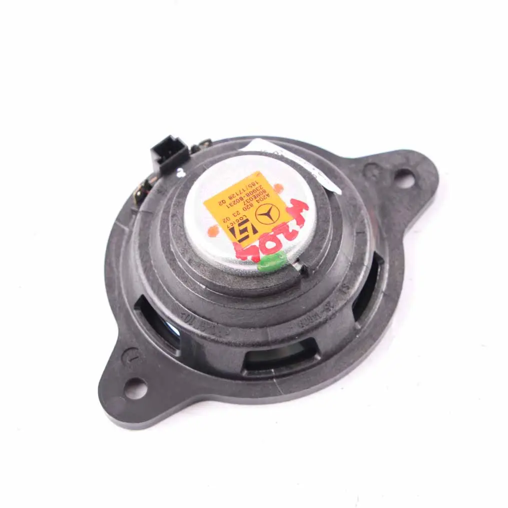 Mercedes W204 Door Speaker Loudspeaker Front Logic 7 - SKU A2048202302 - Part number A2048202302