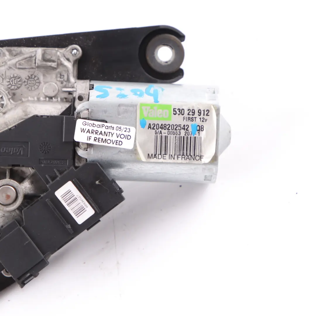 Mercedes W204 Estate Wiper Motor Rear Window Tailgate Actuator - SKU A2048202542 - Part number A2048202542