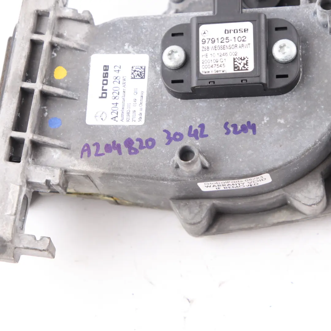 Mercedes W204 Touring Wiper Motor Rear Window Tailgate Actuator A2048202842 - SKU A2048203042 - Part number A2048203042