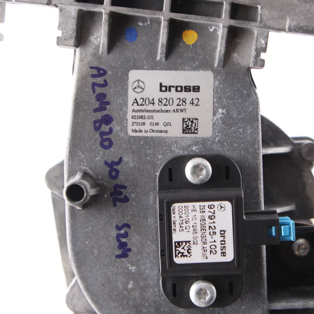 Mercedes W204 Touring Wiper Motor Rear Window Tailgate Actuator A2048202842 - SKU A2048203042 - Part number A2048203042