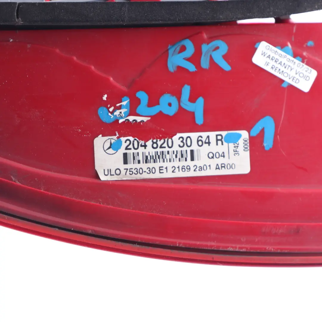 *Mercedes-Benz C-Klasse W204 Rücklicht Hinten Rechts Seite Lampe für mit Teilenummer A2048203064 *Mercedes-Benz C-Klasse W204 Rücklicht Hinten Rechts Seite Lampe - SKU A2048203064-1 - Teilenummer A2048203064