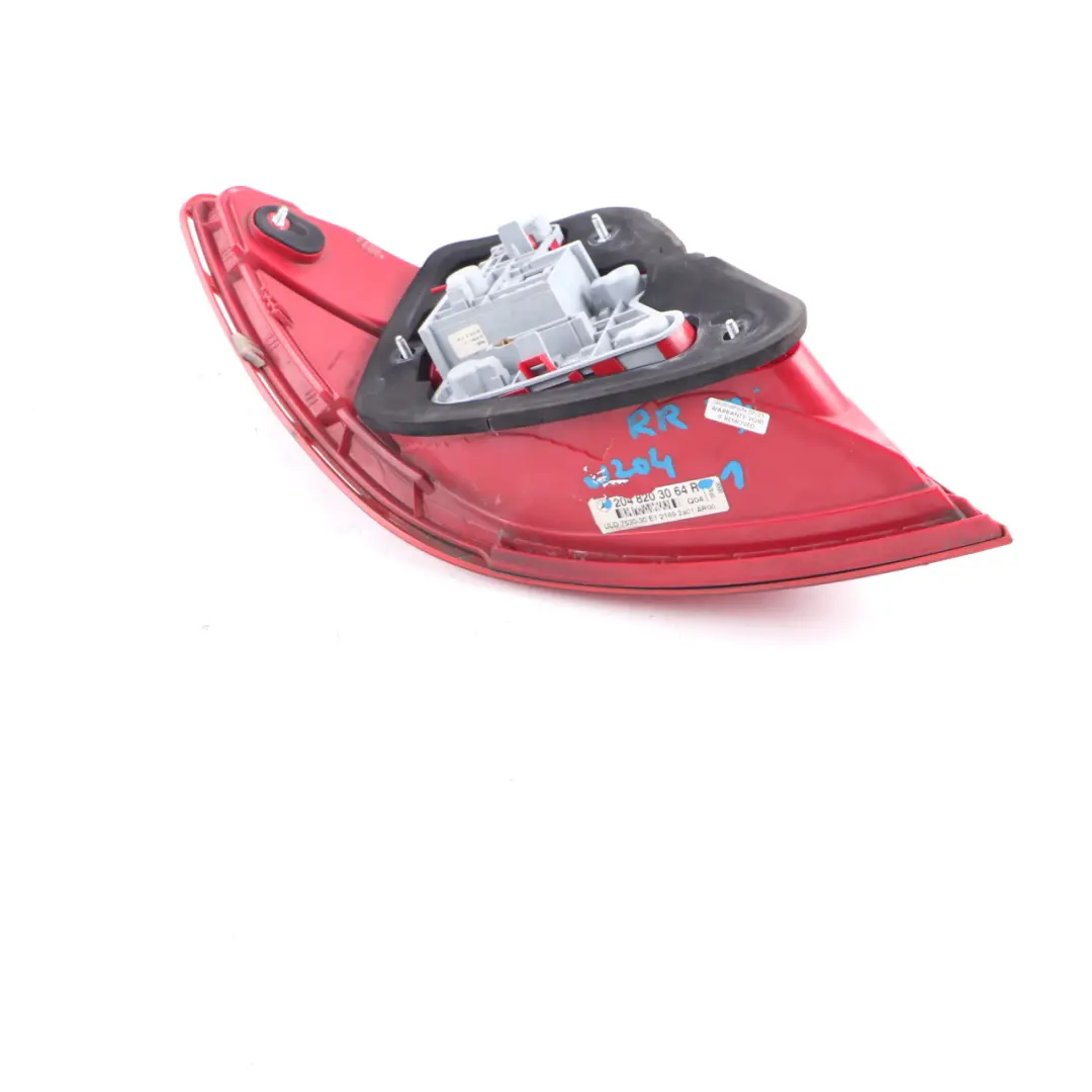 Mercedes W204 Saloon Tail Light Rear Right O/S Tinted Lamp - SKU A2048203064-1 - Part number A2048203064