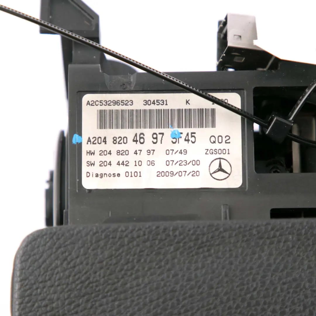 cruscotto Monitor del display centrale navigazione sul cruscotto per Mercedes W204 con numero di parte A2048204697 Mercedes W204 cruscotto Monitor del display centrale navigazione sul cruscotto - SKU A2048204697 - Numero di parte A2048204697
