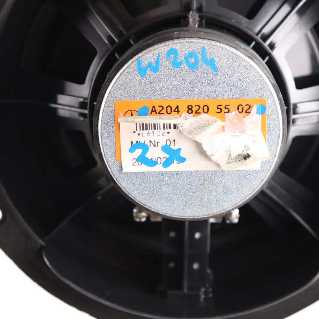  Altavoz Logic7 Mercedes W204 W212 Tarjeta de Puerta Altavoz Izquierdo Derecho - SKU A2048205502 - Número de pieza A2048205502