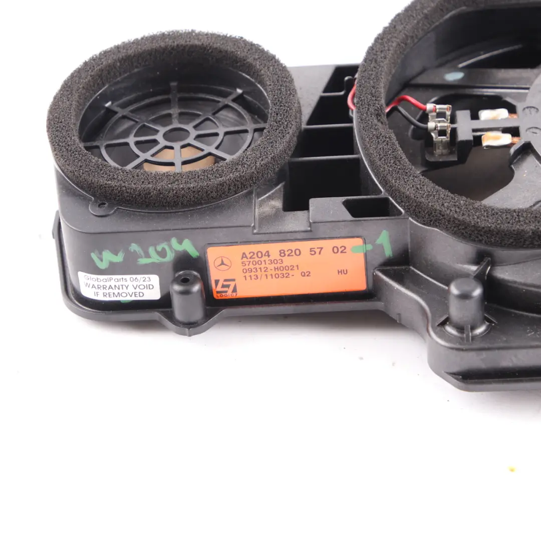  Loudspeaker Logic7 Mercedes W204 W212 Parcel Shelf Right O/S Speaker - SKU A2048205702-1 - Part number A2048205702