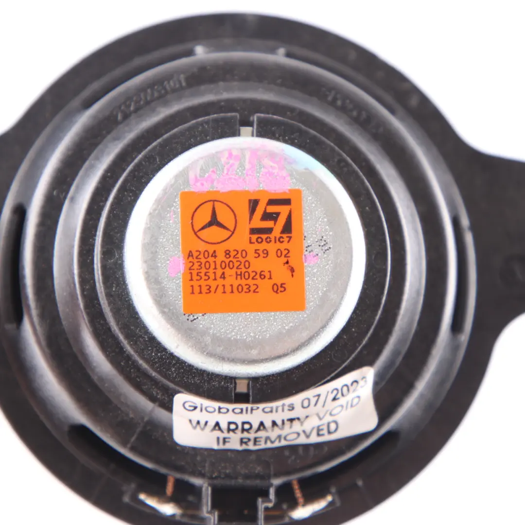 Altavoz Delantero Mercedes W204 W212 Audio Logic7 Izquierda Derecha para con número de pieza A2048205902 Altavoz Delantero Mercedes W204 W212 Audio Logic7 Izquierda Derecha - SKU A2048205902 - Número de pieza A2048205902