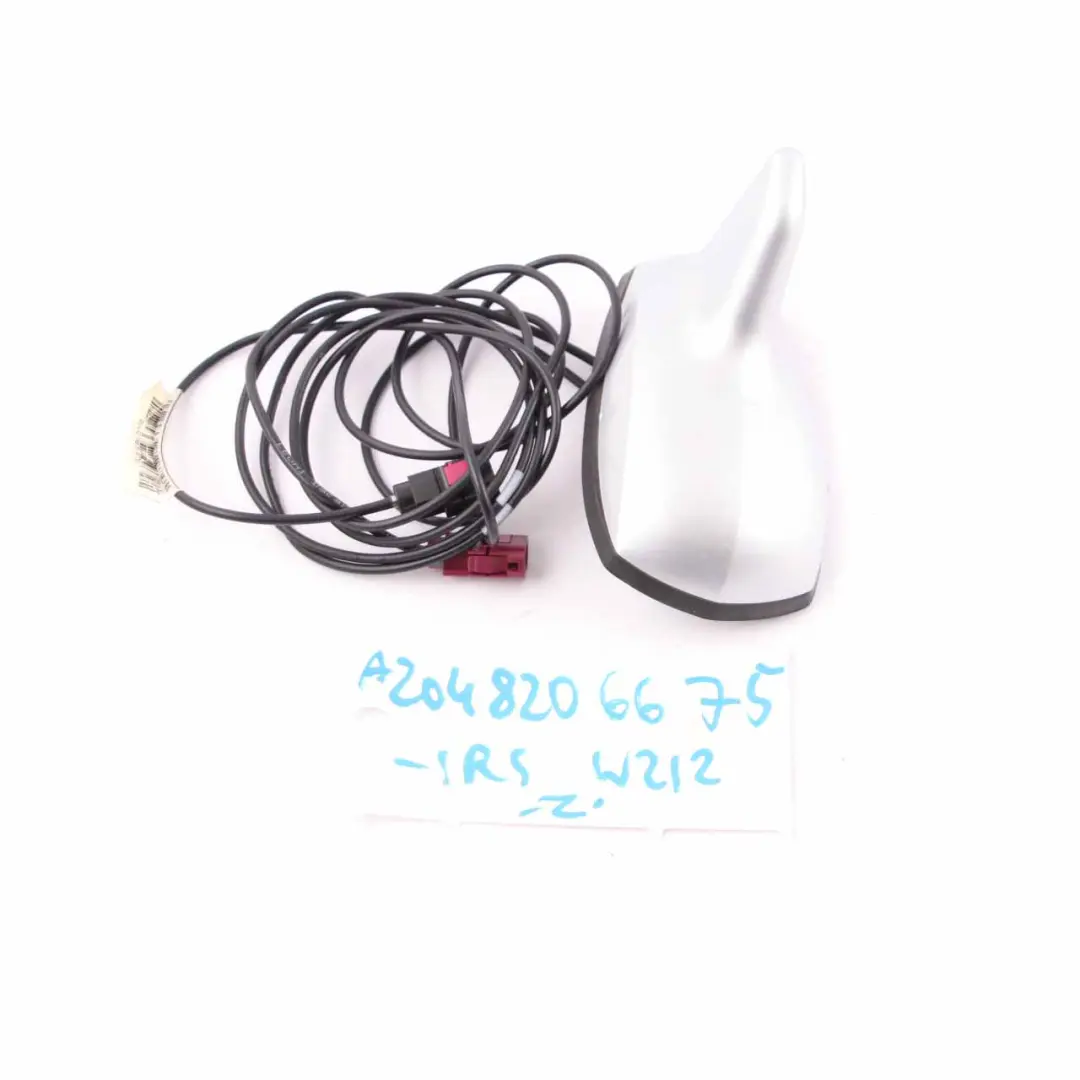  Roof Antenna Mercedes W204 W212 Aerial Shark Iridium Silver - SKU A2048206675-IRS - Part number A2048206675