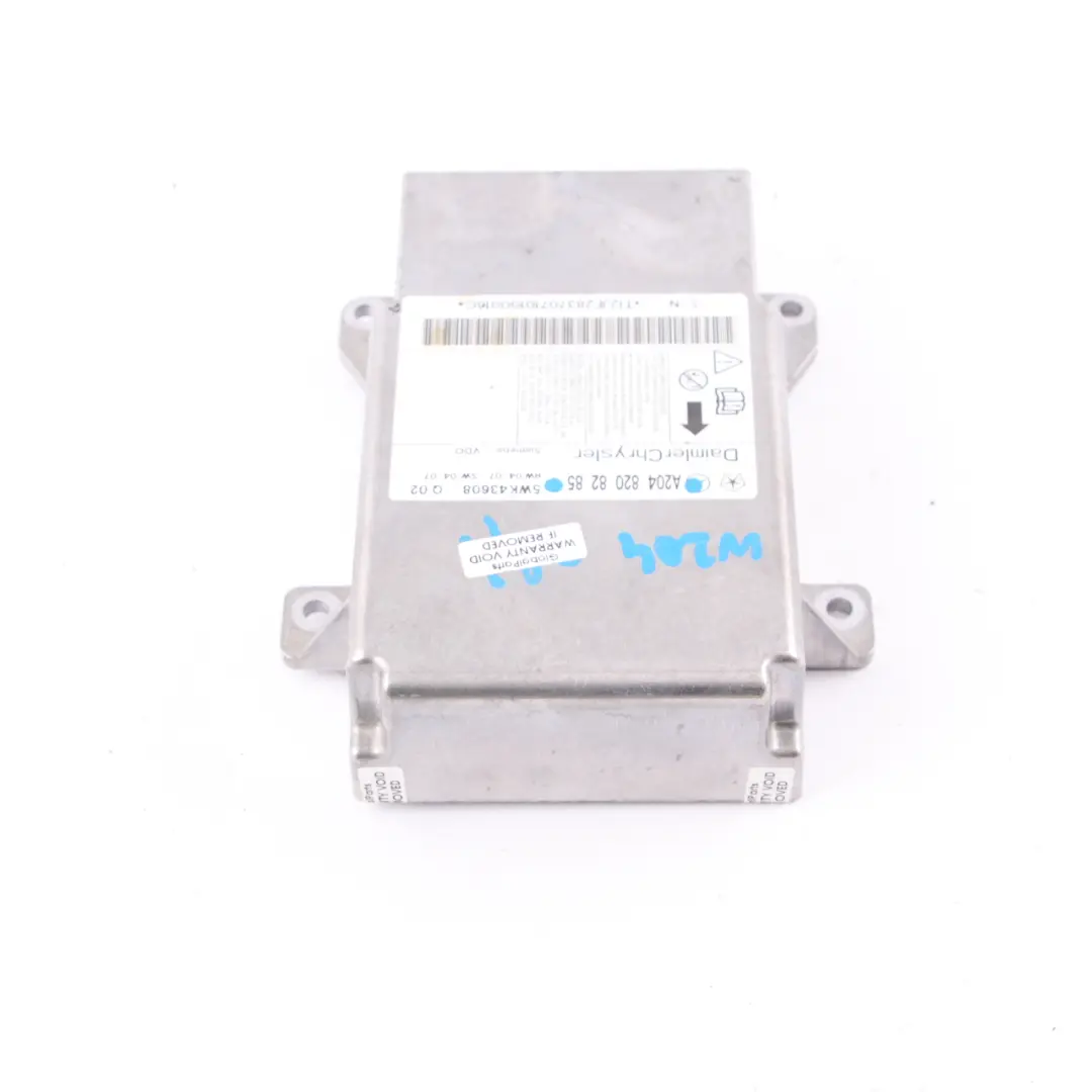Safety Crash Impact Control Module Unit to Mercedes W204 with Part number A2048208285 Mercedes W204 Safety Crash Impact Control Module Unit - SKU A2048208285 - Part number A2048208285