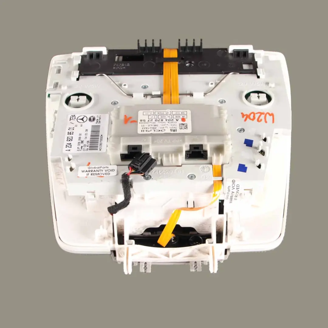 Lampka Podsufitki Panel do Mercedes W204 o numerze A2048208501 Mercedes W204 Lampka Podsufitki Panel - SKU A2048208501-1 - Numer Części A2048208501