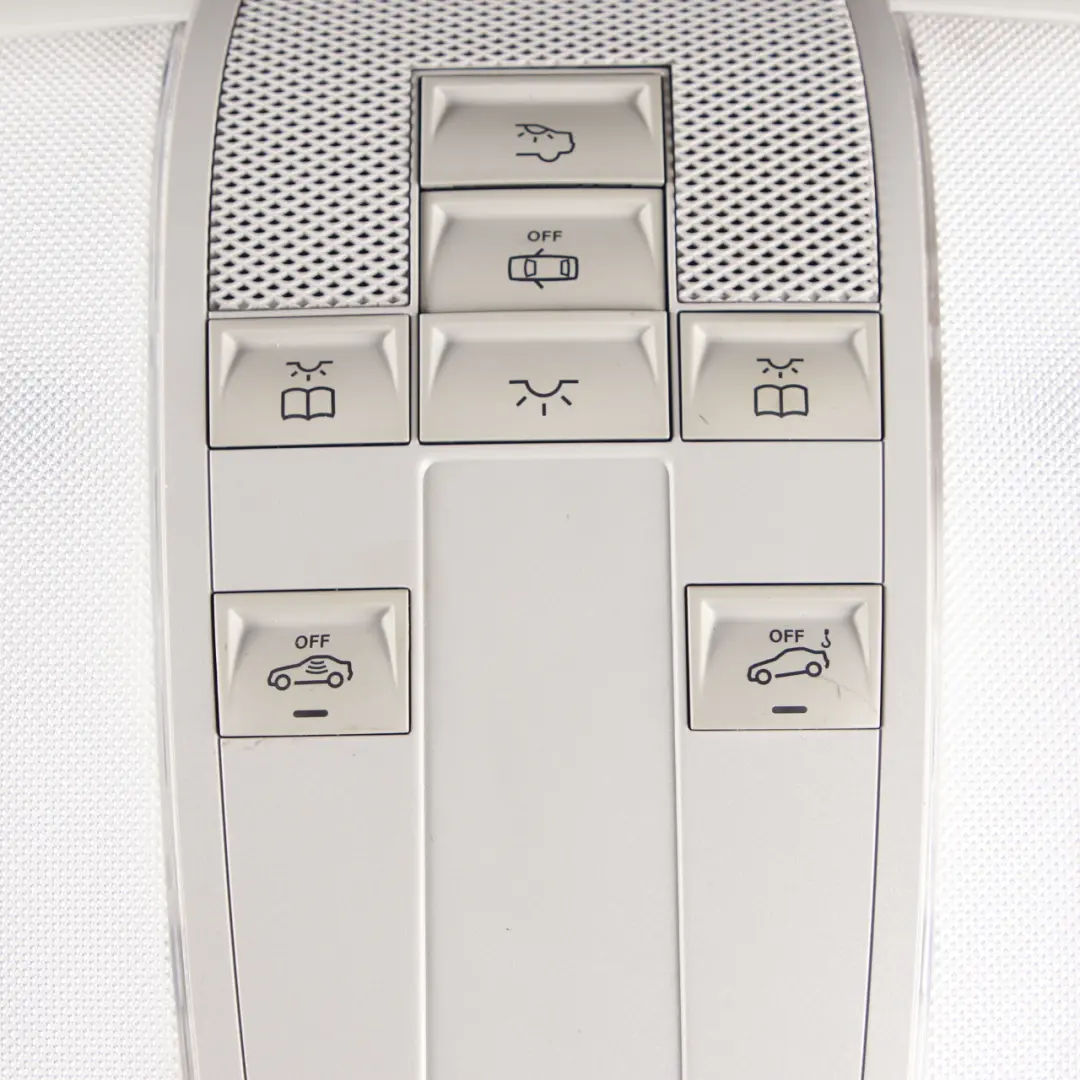 Lampe d'éclairage intérieur de toit avant gris pour Mercedes W204 à propos du numéro de pièce A2048208501 Mercedes W204 Lampe d'éclairage intérieur de toit avant gris - SKU A2048208501-1 - Numéro de pièce A2048208501