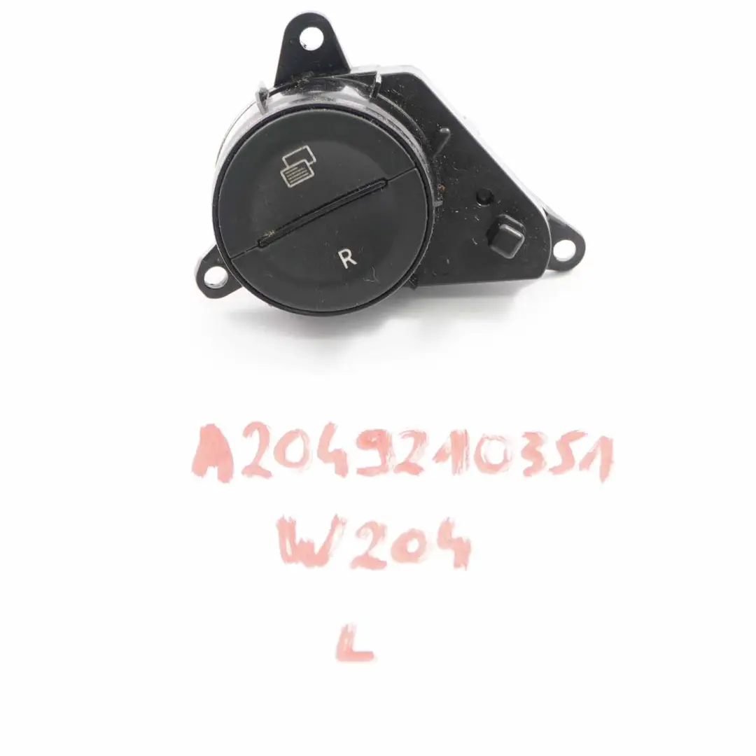 Mercedes W204 Steering Wheel Switch Unit Multifunction Left N/S - SKU A2048210351 - Part number A2048210351