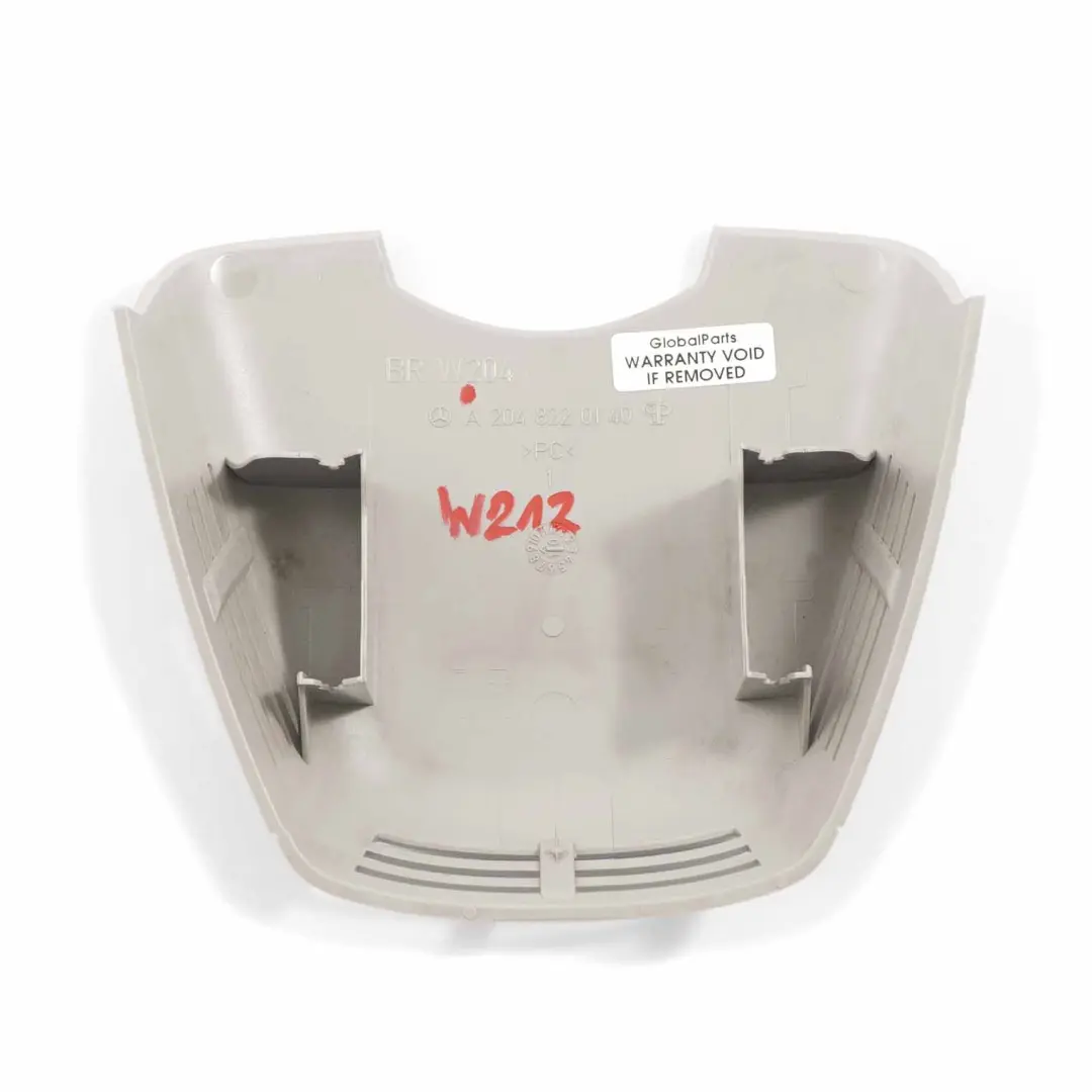 Mercedes W204 W212 Regensensor Abdeckung Panel Grau - SKU A2048220140 - Teilenummer A2048220140