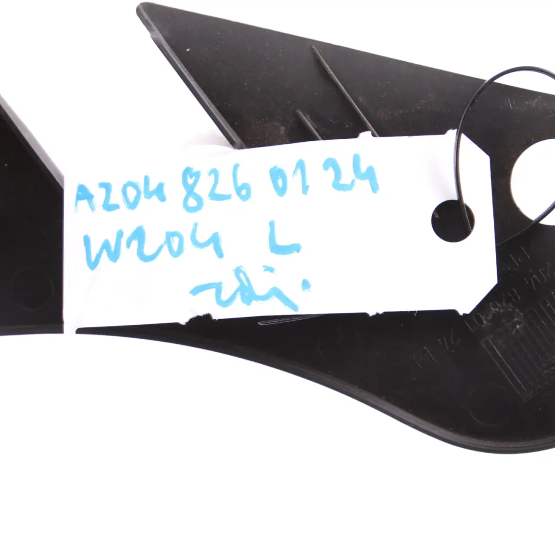 Headlamp Cover Mercedes W204 Left N/S Under Headlight Trim Panel to with Part number A2048260124 Headlamp Cover Mercedes W204 Left N/S Under Headlight Trim Panel - SKU A2048260124 - Part number A2048260124