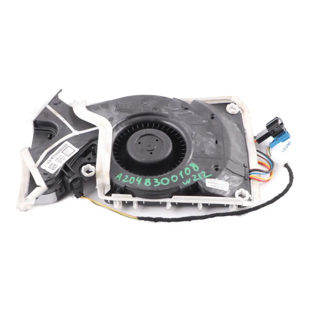 Blower Mercedes W212 Cabin Air Ventilation Blower Duct to  with Part number A2048300108  Blower Mercedes W212 Cabin Air Ventilation Blower Duct - SKU A2048300108 - Part number A2048300108