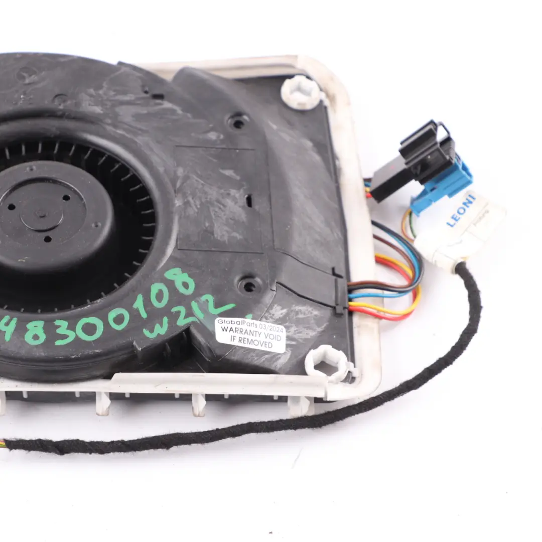Blower Mercedes W212 Cabin Air Ventilation Blower Duct to  with Part number A2048300108  Blower Mercedes W212 Cabin Air Ventilation Blower Duct - SKU A2048300108 - Part number A2048300108