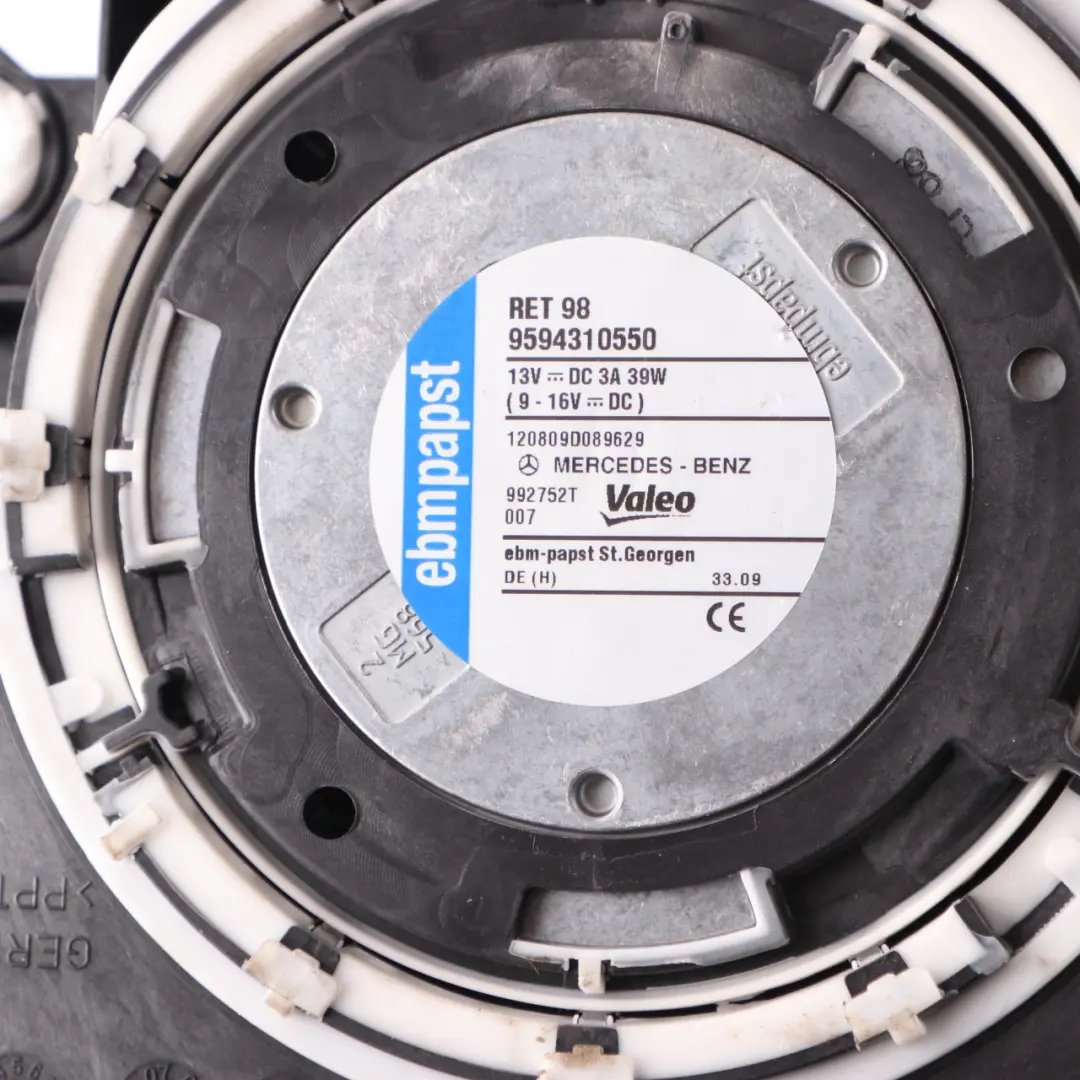  Blower Mercedes W212 Cabin Air Ventilation Blower Duct - SKU A2048300108 - Part number A2048300108