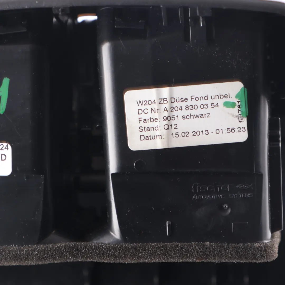 Vent Mercedes W204 W207 Centre Console Rear Nozzle Grille Black to Air with Part number A2048300354 Air Vent Mercedes W204 W207 Centre Console Rear Nozzle Grille Black - SKU A2048300354-1 - Part number A2048300354