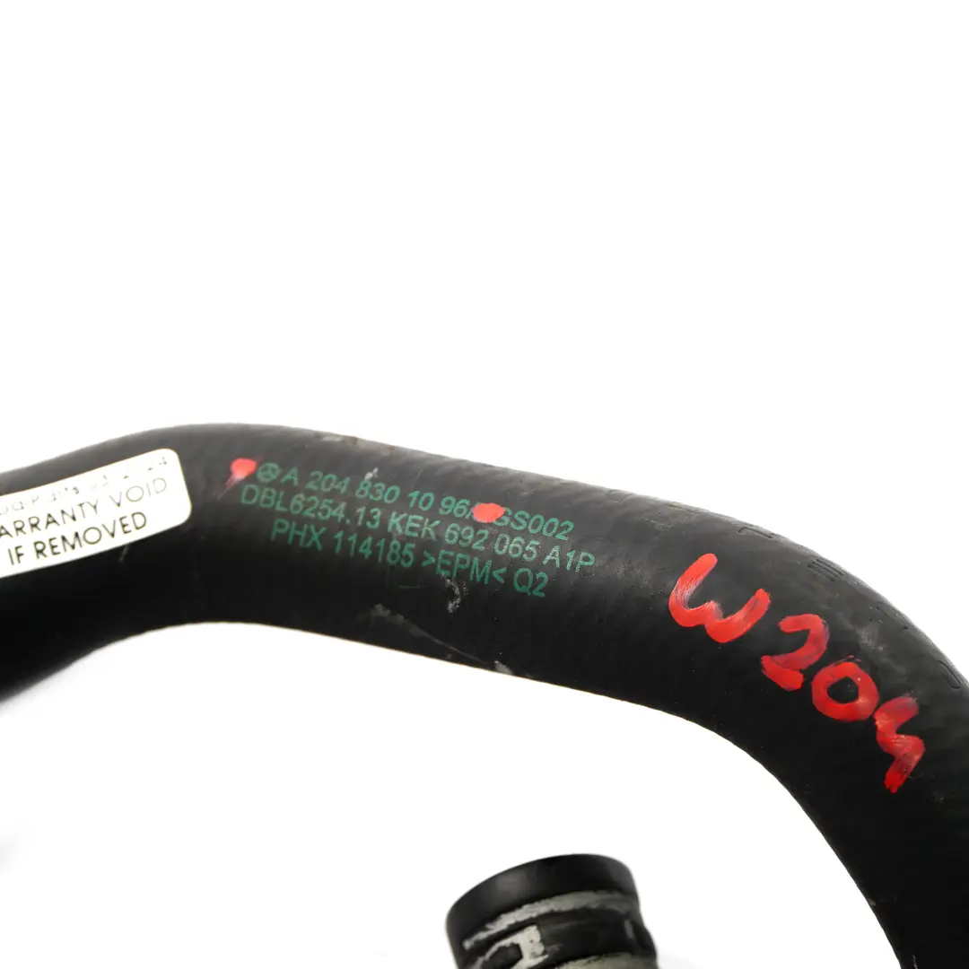 Water Pipe Mercedes W204 C207 W212 OM642 Cooling Coolant Hose Line to with Part number A2048301096 Water Pipe Mercedes W204 C207 W212 OM642 Cooling Coolant Hose Line - SKU A2048301096 - Part number A2048301096