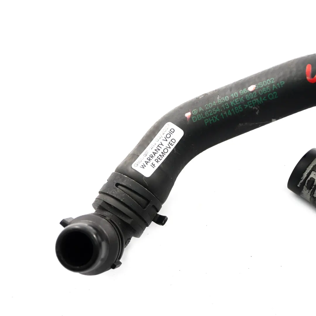 Water Pipe Mercedes W204 C207 W212 OM642 Cooling Coolant Hose Line to with Part number A2048301096 Water Pipe Mercedes W204 C207 W212 OM642 Cooling Coolant Hose Line - SKU A2048301096 - Part number A2048301096
