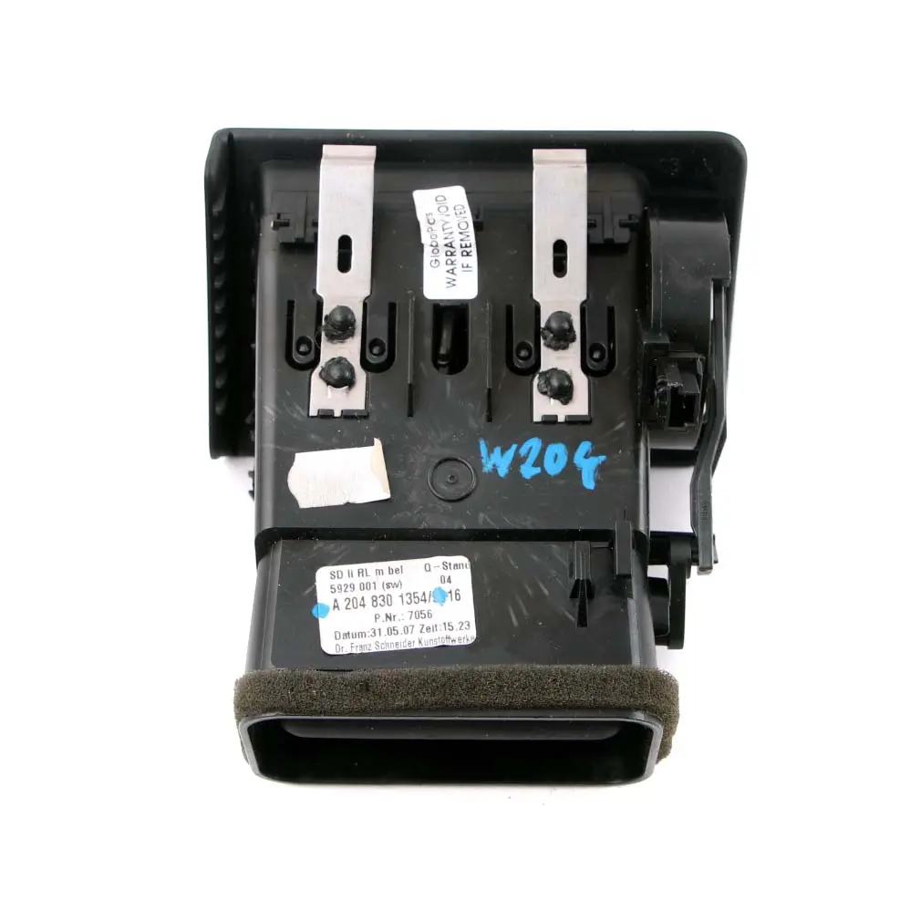 Mercedes W204 Armaturenbrett Links Lüftungsdüse Kühlergrill - SKU A2048301354 - Teilenummer A2048301354