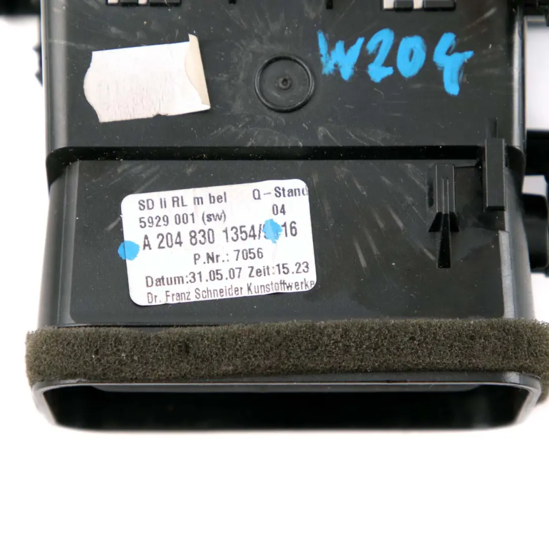 Mercedes W204 Armaturenbrett Links Lüftungsdüse Kühlergrill - SKU A2048301354 - Teilenummer A2048301354