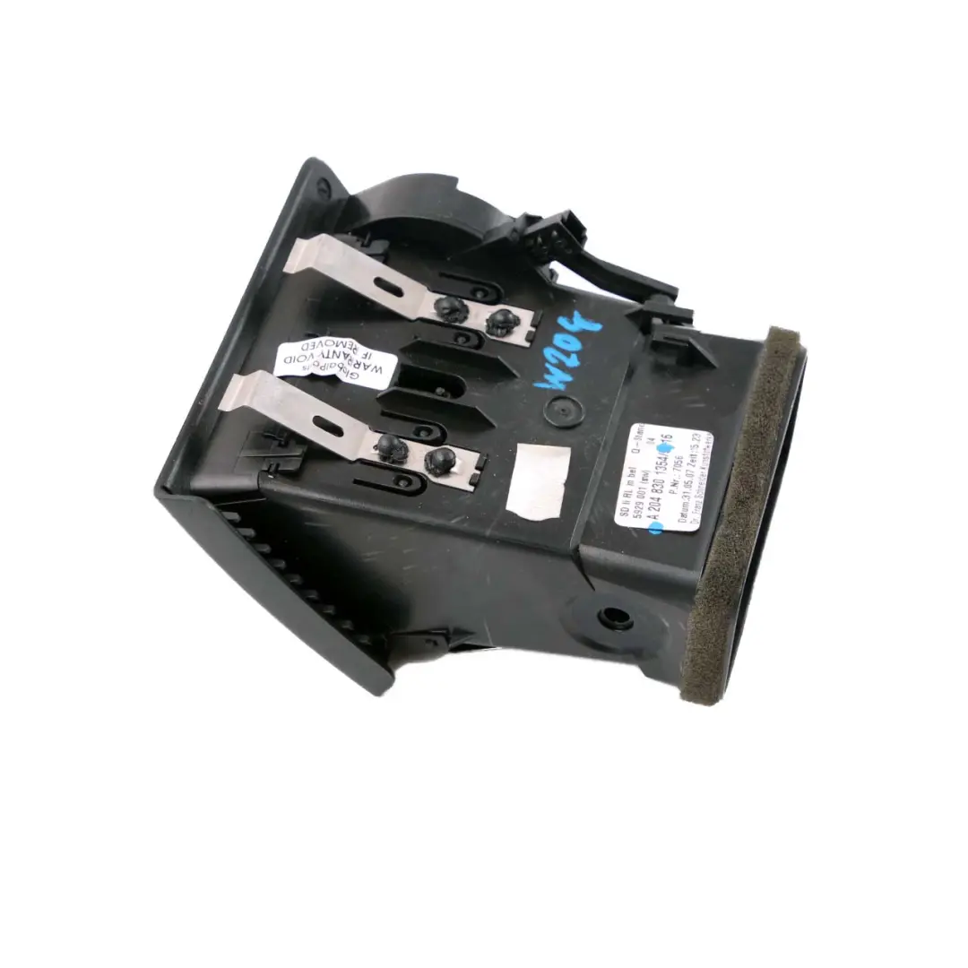 Salpicadero Izquierdo Rejilla de ventilación para Mercedes W204 con número de pieza A2048301354 Mercedes W204 Salpicadero Izquierdo Rejilla de ventilación - SKU A2048301354 - Número de pieza A2048301354