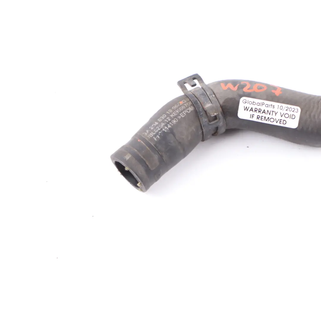 Mercedes W204 W207 Tubo acqua linea tubo raffreddamento liquido raffreddamento - SKU A2048301996 - Numero di parte A2048301996