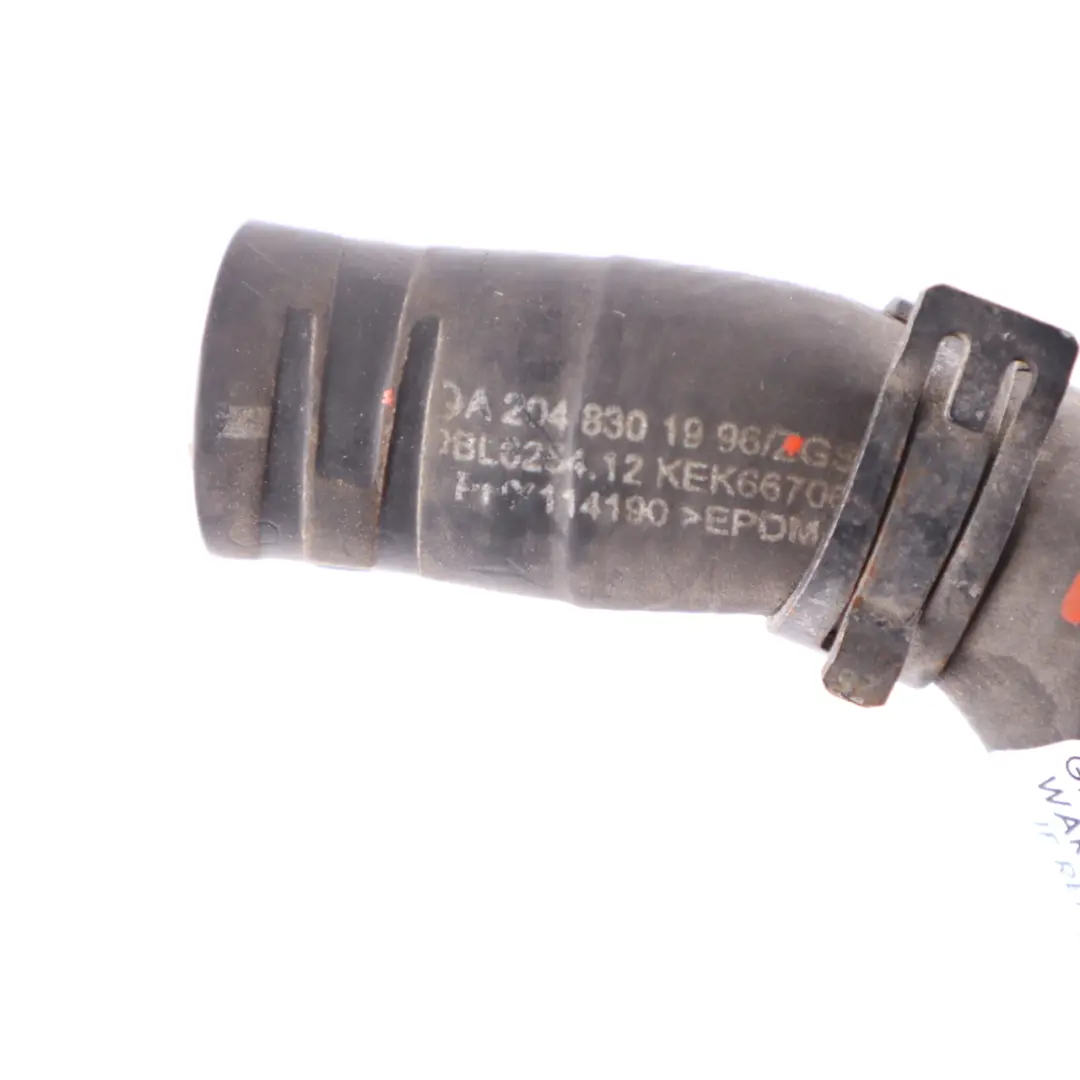 Water Pipe Mercedes W204 W207 Engine Coolant Cooling Hose Line to with Part number A2048301996 Water Pipe Mercedes W204 W207 Engine Coolant Cooling Hose Line - SKU A2048301996 - Part number A2048301996