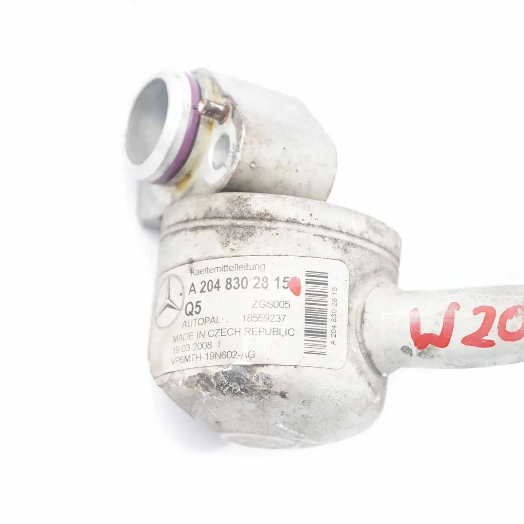 Manguera Aire Acondicionado Mercedes W204 W207 Tubo Acondicionado para con número de pieza A2048302815 Manguera Aire Acondicionado Mercedes W204 W207 Tubo Acondicionado - SKU A2048302815 - Número de pieza A2048302815