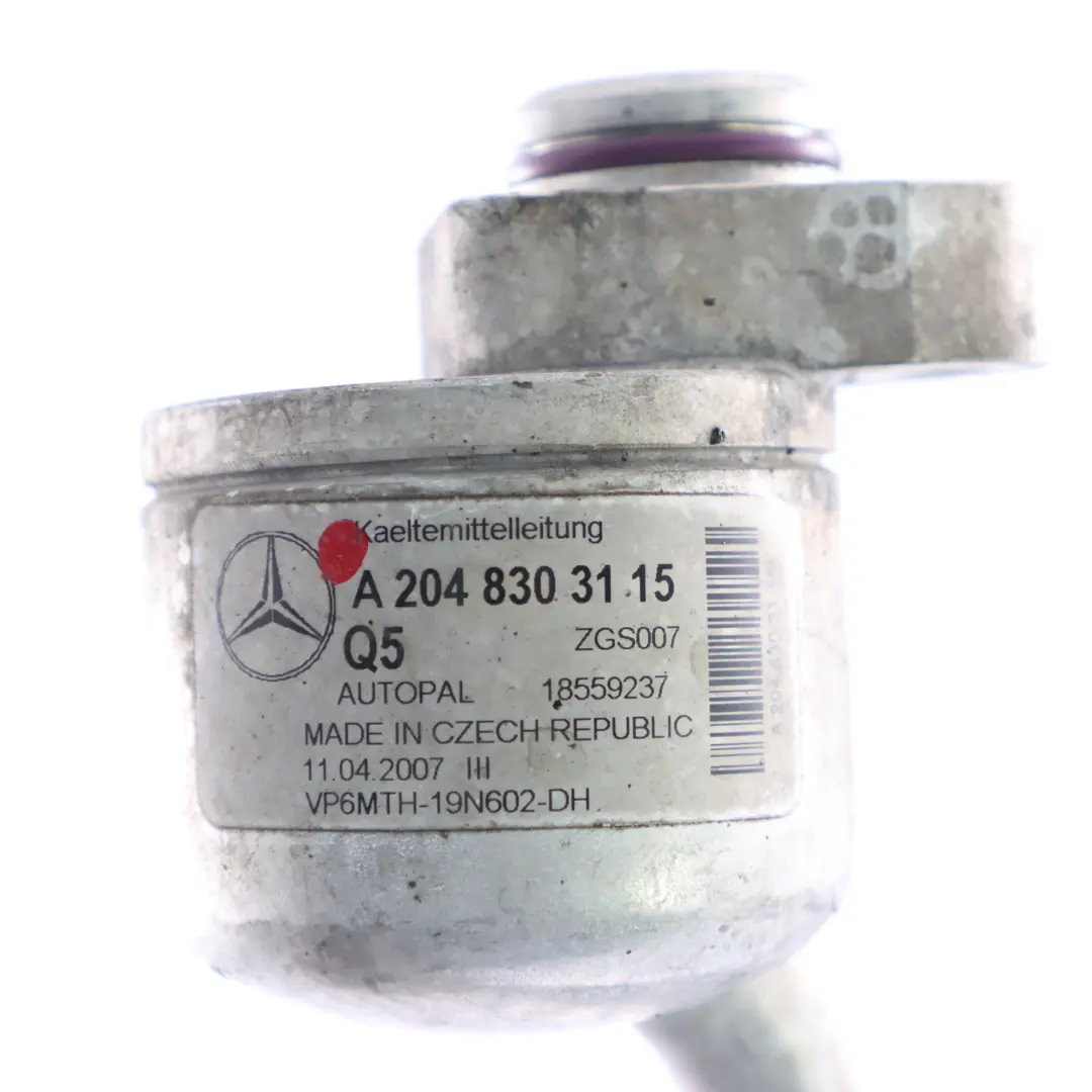 Mercedes W204 Przewód Czynnika Sprężarki Klimatyzacji - SKU A2048303115 - Numer Części A2048303115
